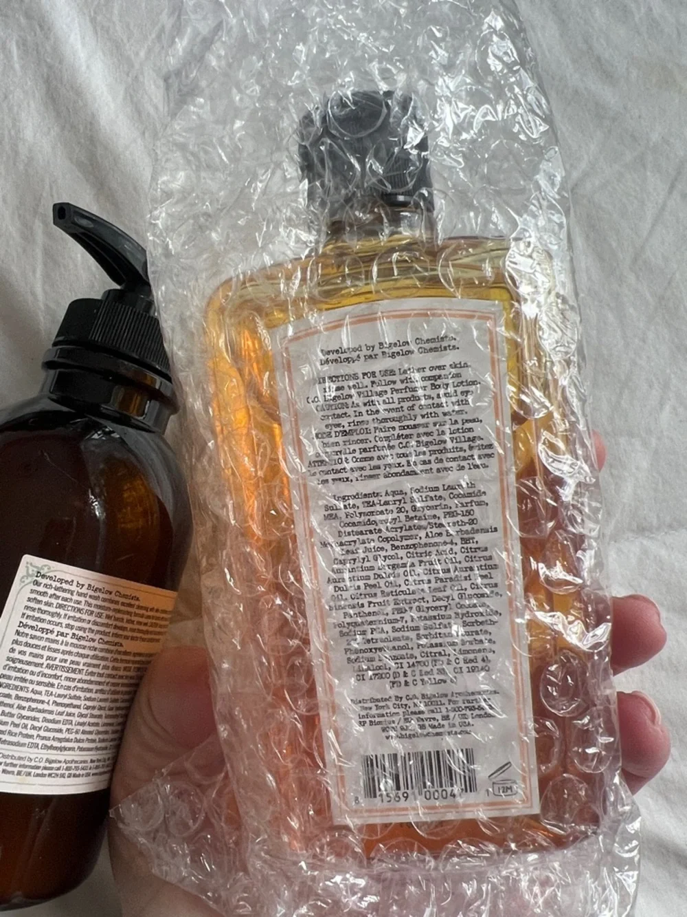 NEW! C.O. Bigelow Bergamot Body Wash & Hand Wash Set